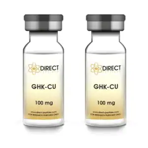 GHK-Cu Copper Peptide Vial 100mg Twin Pack