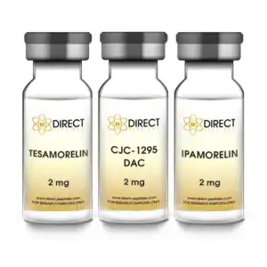 Tesamorelin Ipamorelin CJC-1295 DAC Triple Peptide Stack
